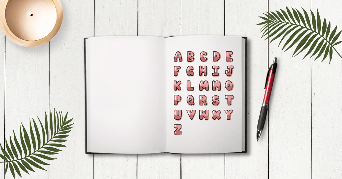 how to draw bubble letters easy