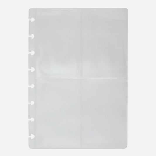 A5 Frosted Business Card Insert