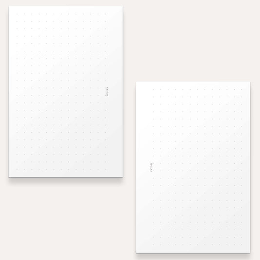 dot Paper Planner Inserts | A7 Discbound