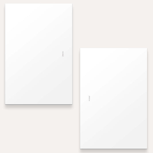 Blank Paper Planner Inserts | A7 Discbound
