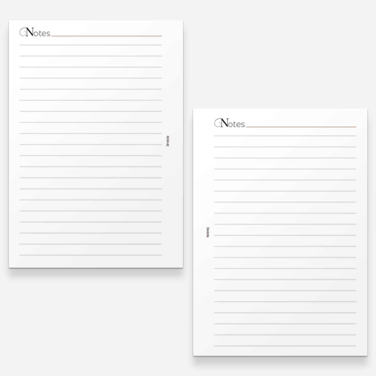 A6 | 2025 Yearly Agenda Planner | Discbound Rings | ENGLISH