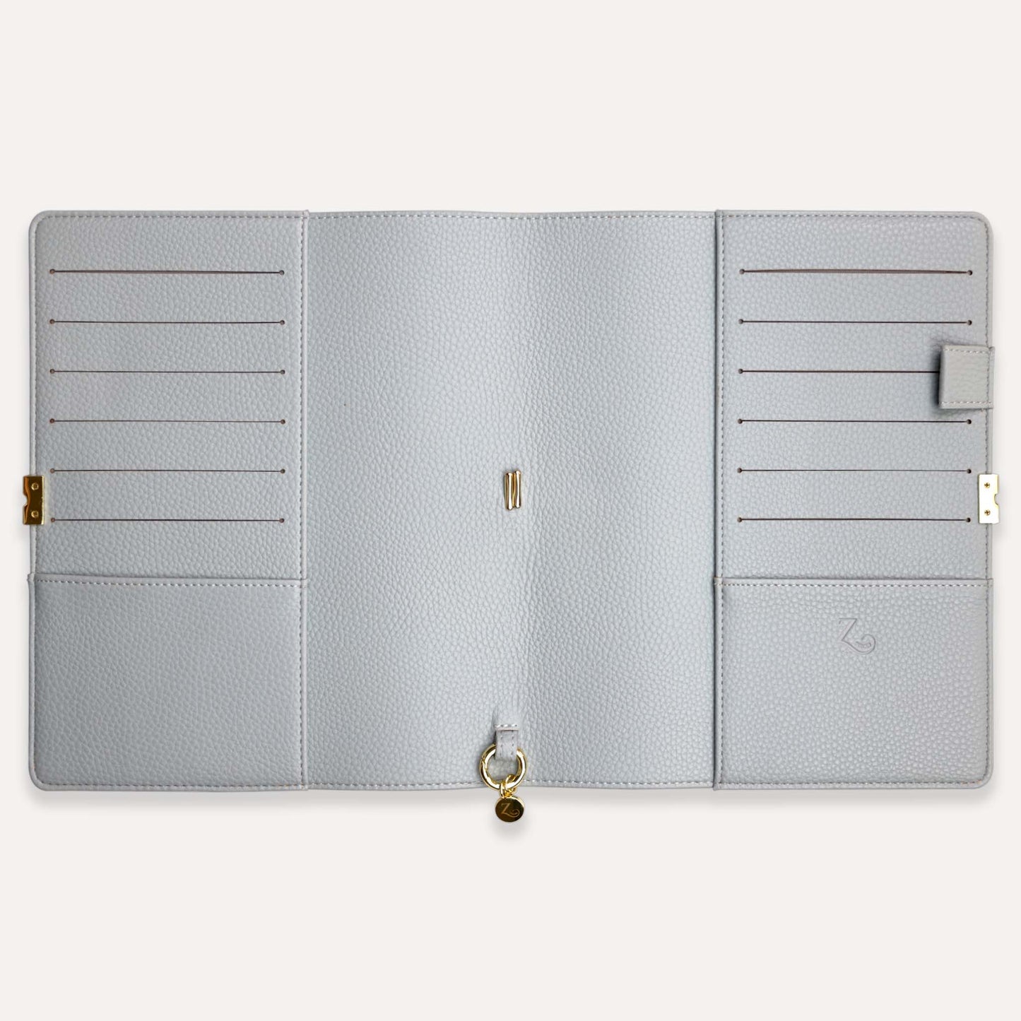 A5 soft vegan leather cover with elastic