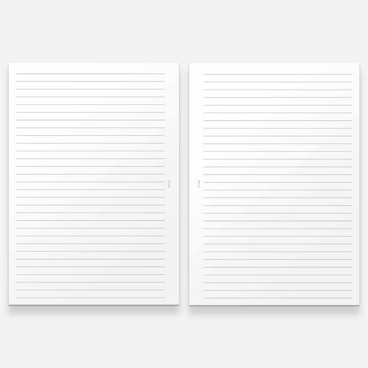 A5 Lined Disbound Notebook