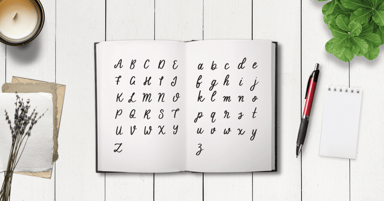 12 Hand Lettering Bullet Journal Fonts You Can Easily Do