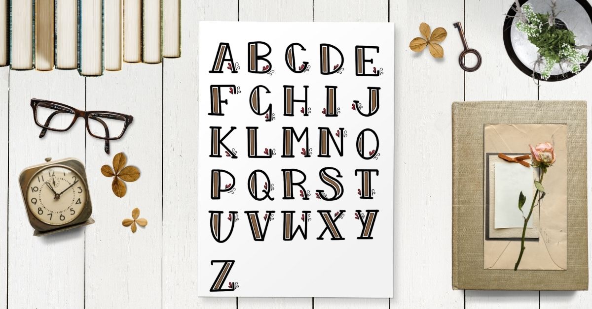 Easy Block Letter Font - Best font for your bujo