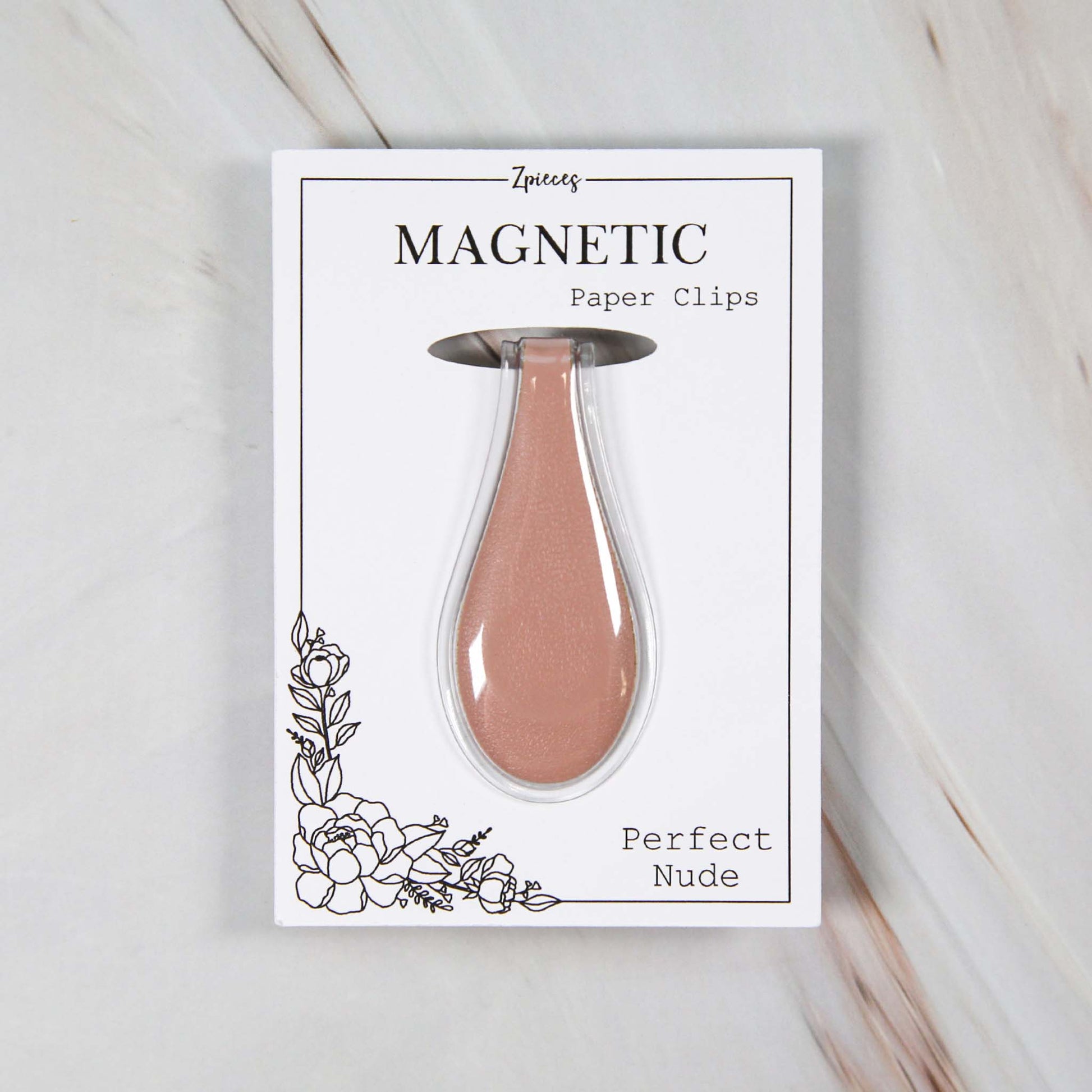 Nude Magnetic Paper Clip